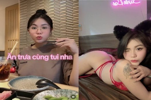 Cảnh nóng của Tiktoker duyên dáng vóc dáng cân đối